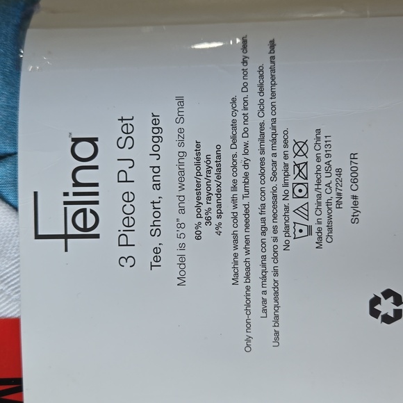 Felina PJ Set - Picture 4 of 4